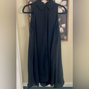 Adrianna Papell Black Sleeveless Dress size 6